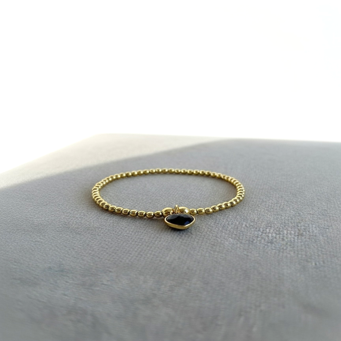 Midnight Heart Bracelet