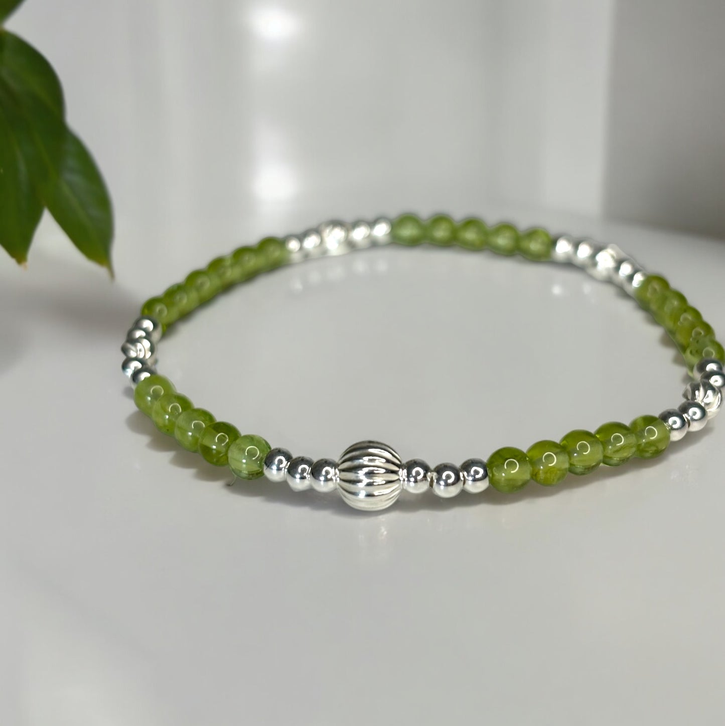 Peridot Sparkle Bracelet