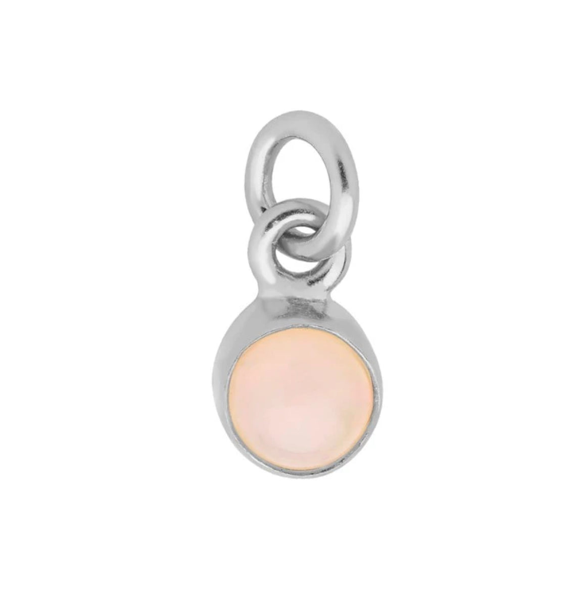 Silver Tiempo Bracelet- birthstone gemstone charm
