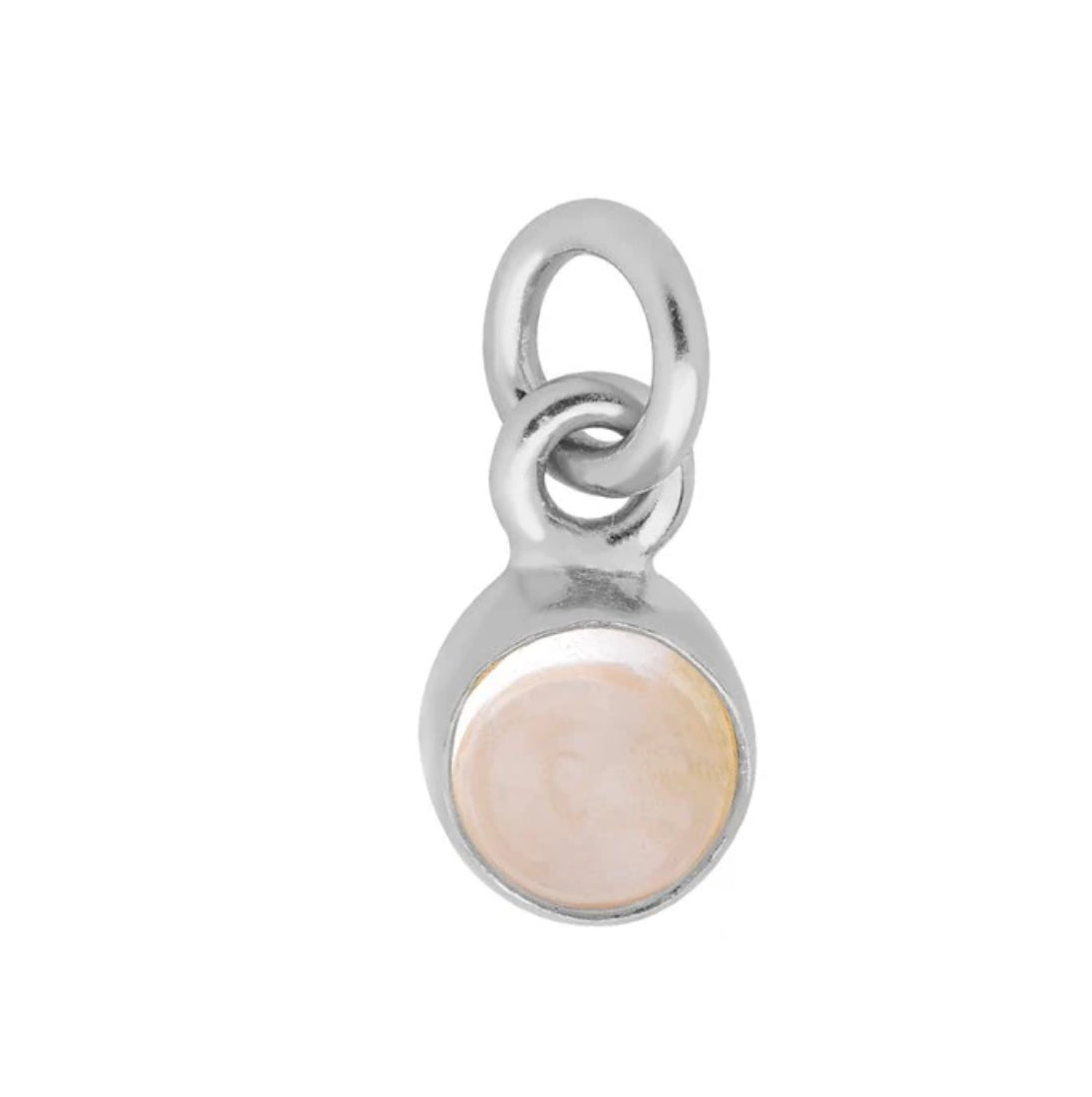 Silver Tiempo Bracelet- birthstone gemstone charm