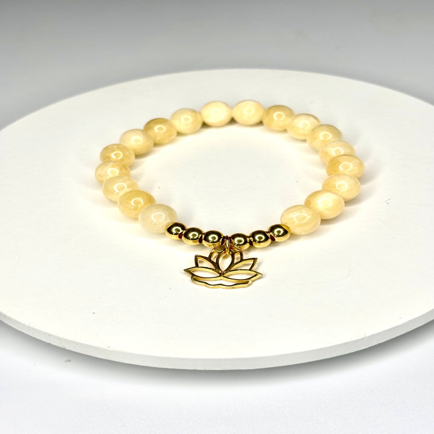 Sunny Lotus Flower Bracelet