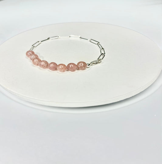 Strawberry Moon Bracelet or Anklet