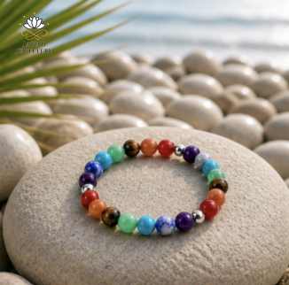 7 Chakra Healing Bracelet Natural Gemstone Energy Bracelet