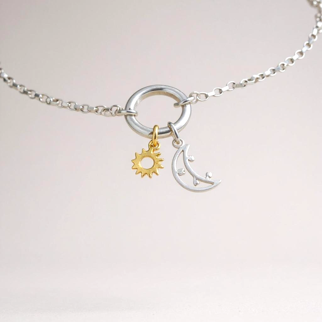 Sun and Moon Necklace