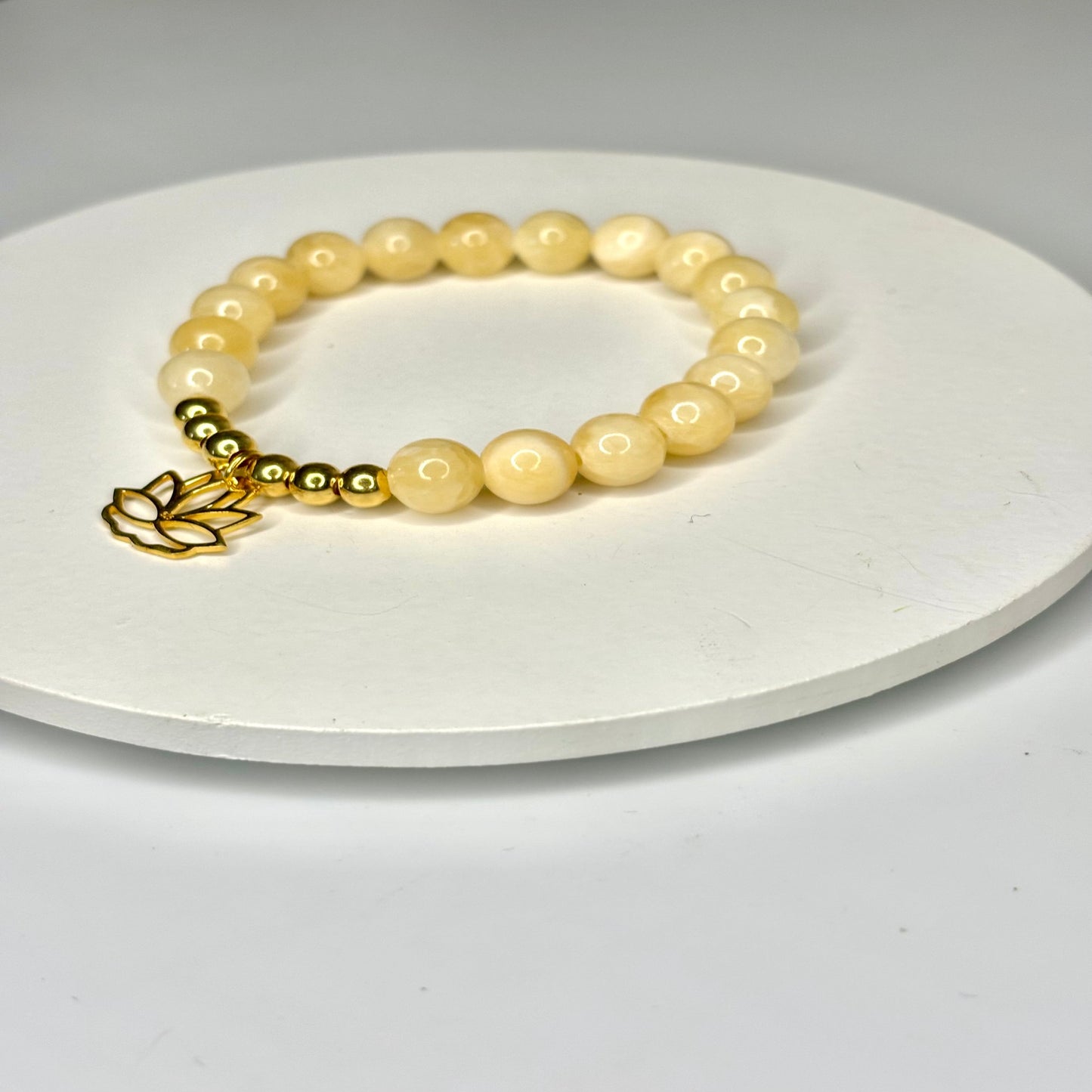 Sunny Lotus Flower Bracelet