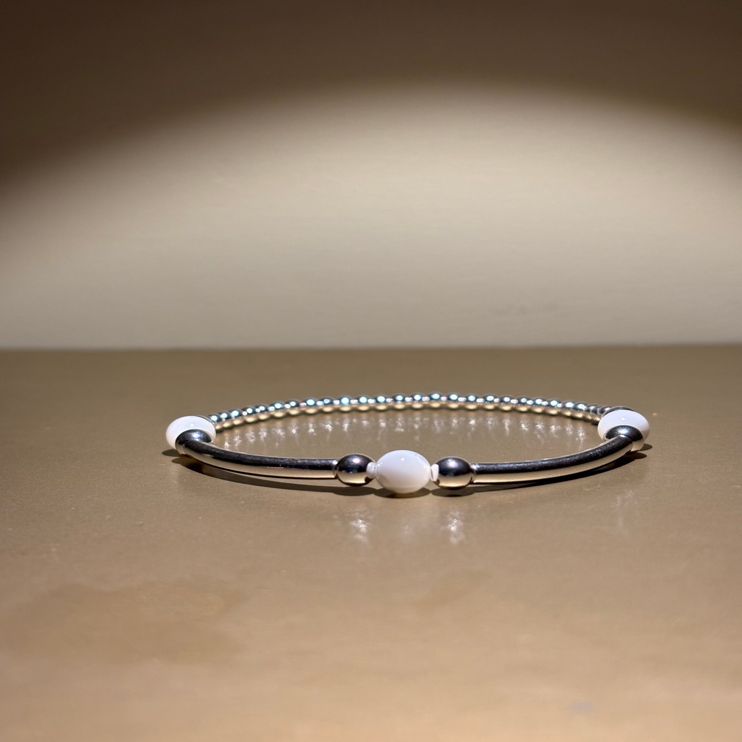 Mother of Pearl Orbit Bracelet