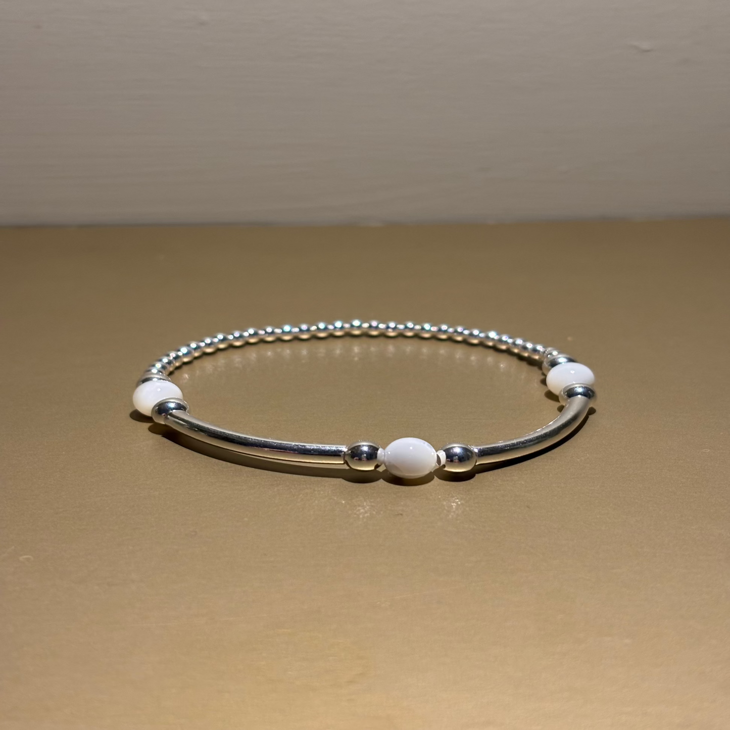 Mother of Pearl Orbit Bracelet