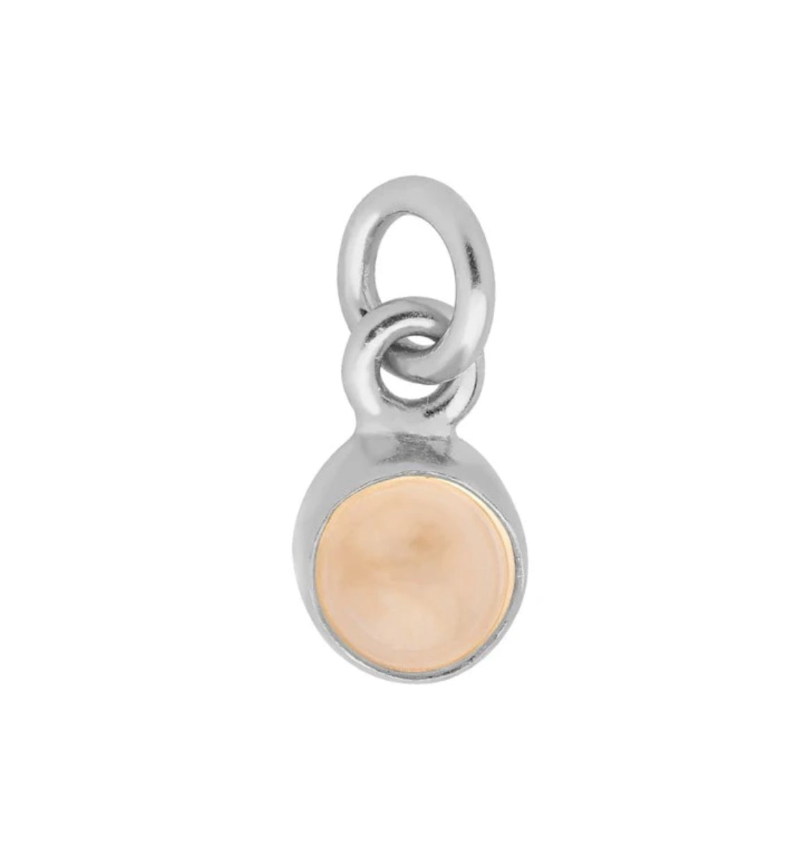 Silver Tiempo Bracelet- birthstone gemstone charm