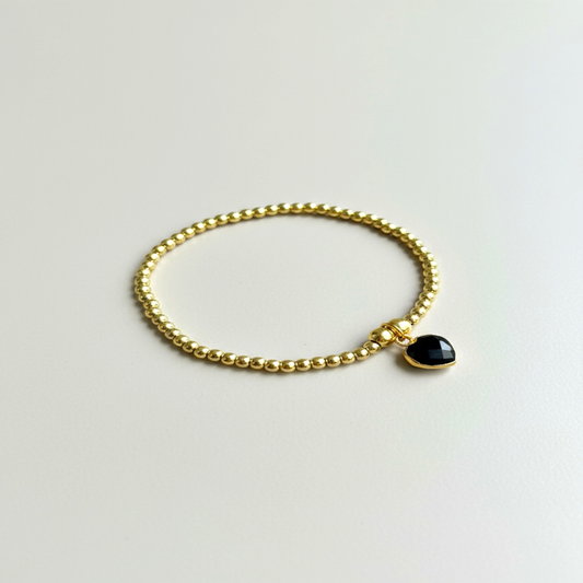 Midnight Heart Bracelet