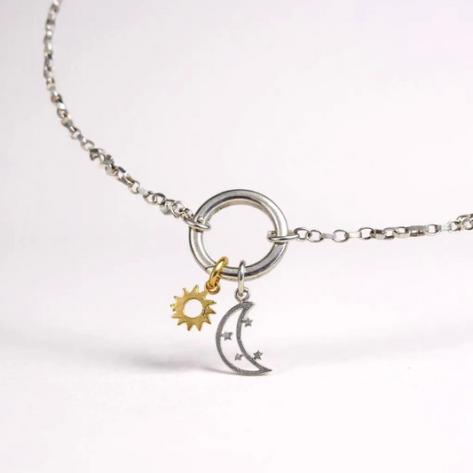 Sun and Moon Necklace