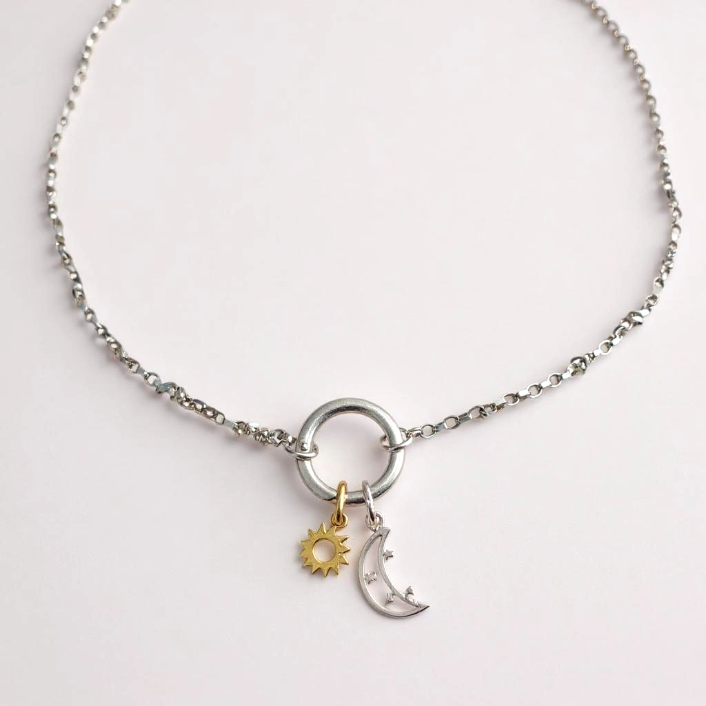Sun and Moon Necklace