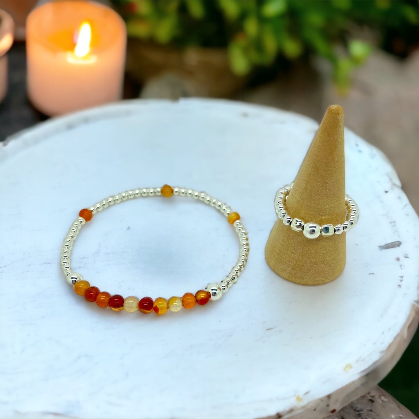 Carnelian Amor Bracelet