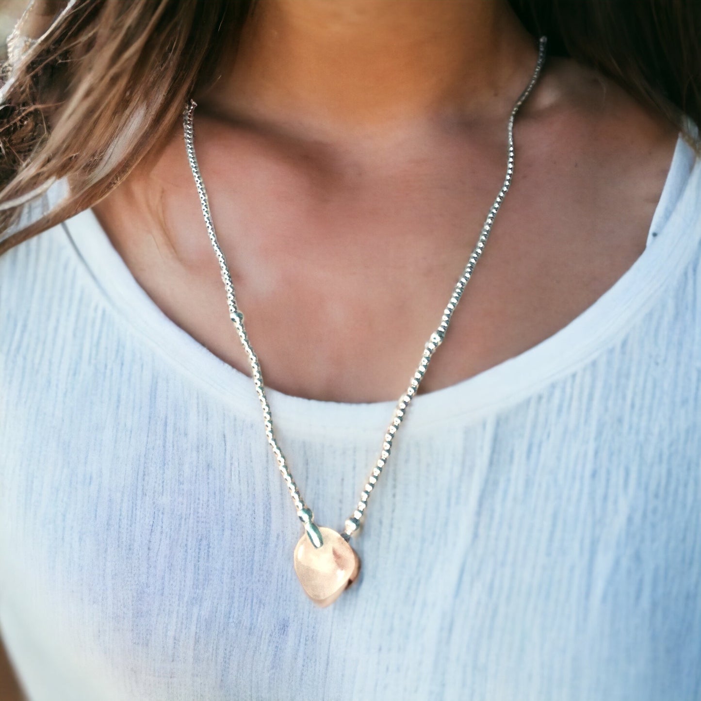 Strawberry Moon Necklace